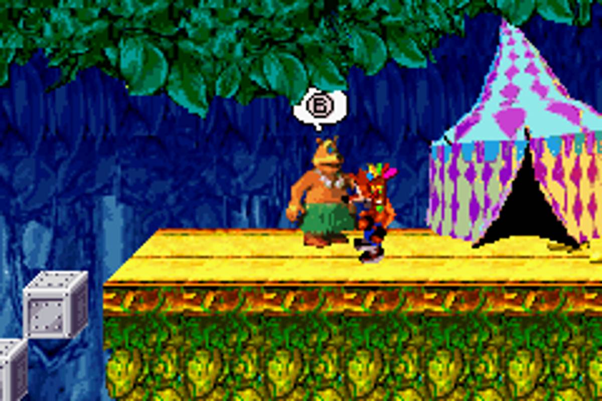 Crash Bandicoot Purple: Ripto's Rampage ROM - GBA screenshot 3