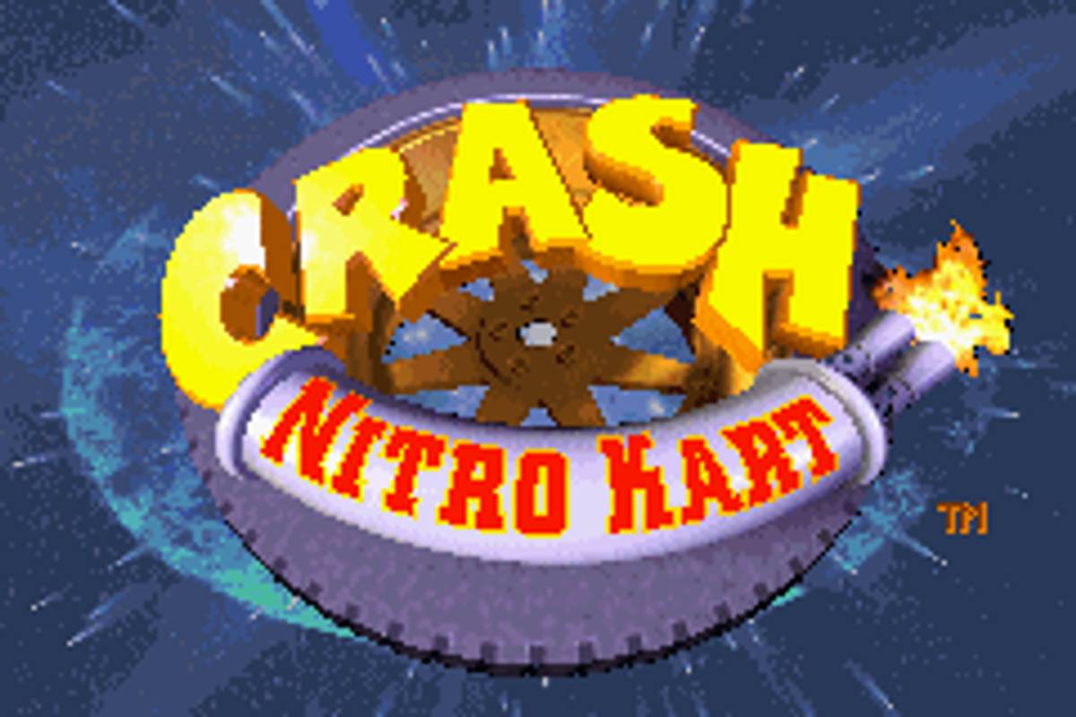 Crash Nitro Kart ROM - GBA screenshot 1