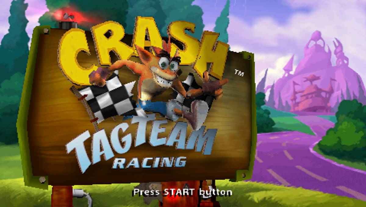 Crash Tag Team Racing ISO - PSP screenshot 1