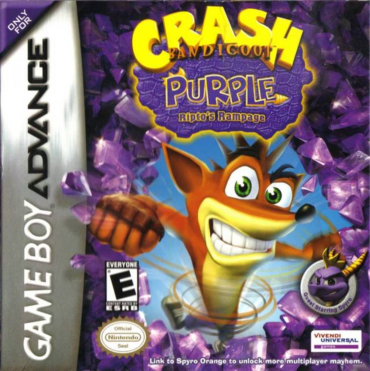 Download Torrent Crash Bandicoot Purple: Ripto’s Rampage ROM – GBA