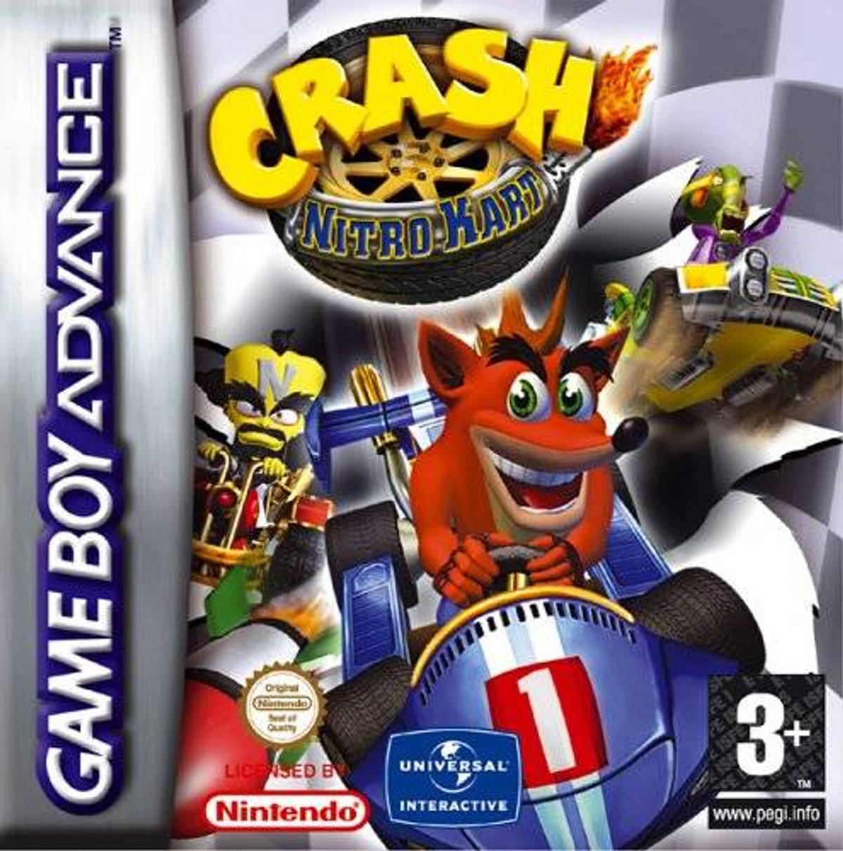 Download Torrent Crash Nitro Kart ROM – GBA