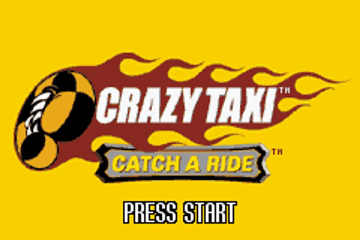 Crazy Taxi: Catch a Ride ROM - GBA screenshot 1