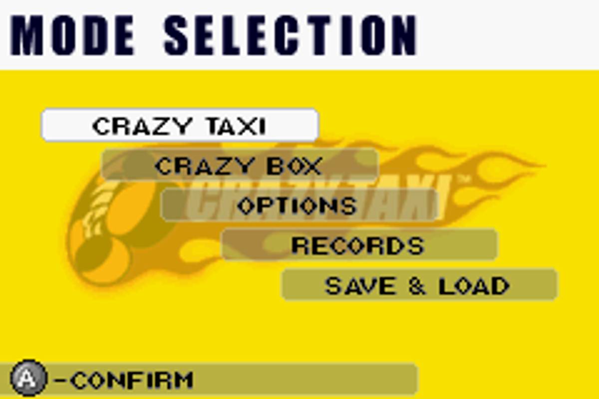 Crazy Taxi: Catch a Ride ROM - GBA screenshot 2