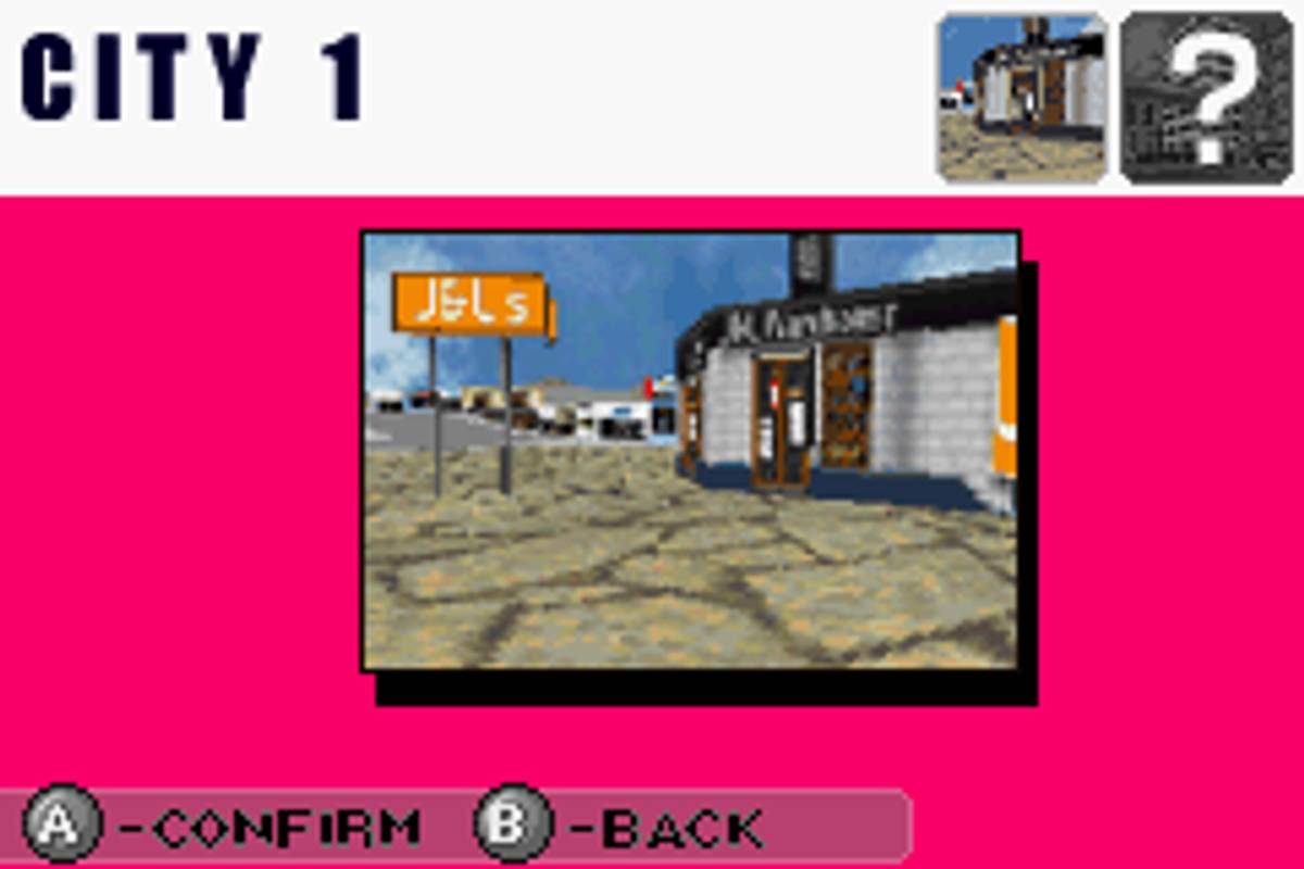 Crazy Taxi: Catch a Ride ROM - GBA screenshot 3