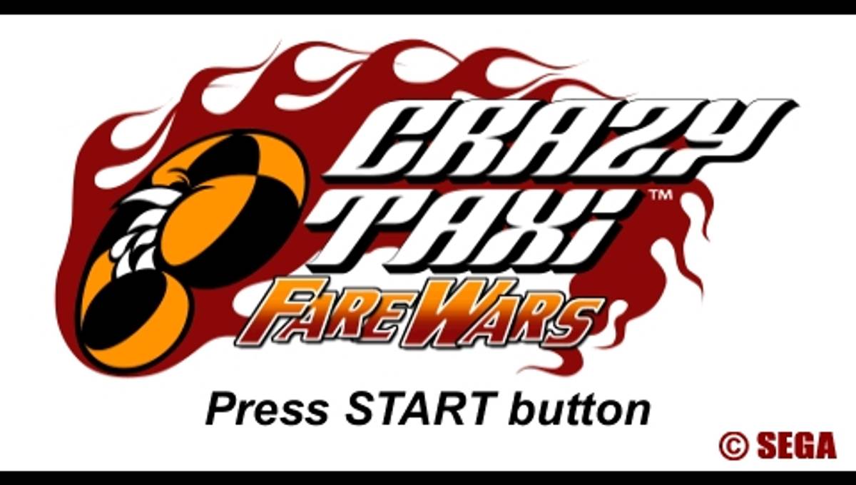 Crazy Taxi: Fare Wars ISO - PSP screenshot 1