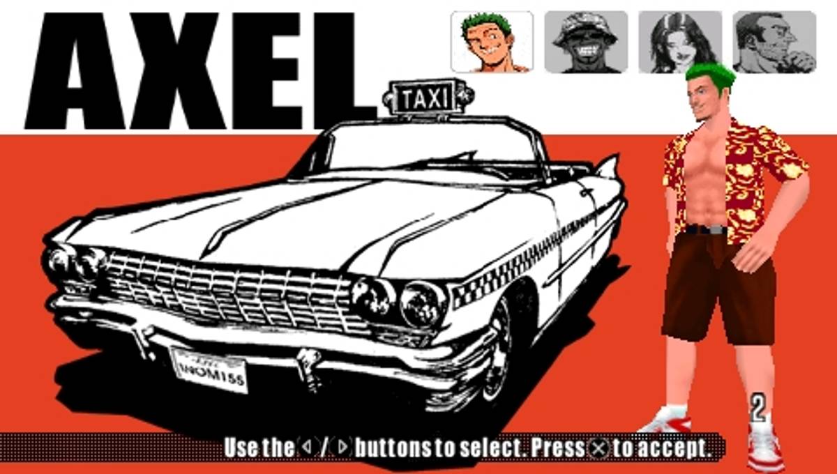 Crazy Taxi: Fare Wars ISO - PSP screenshot 10