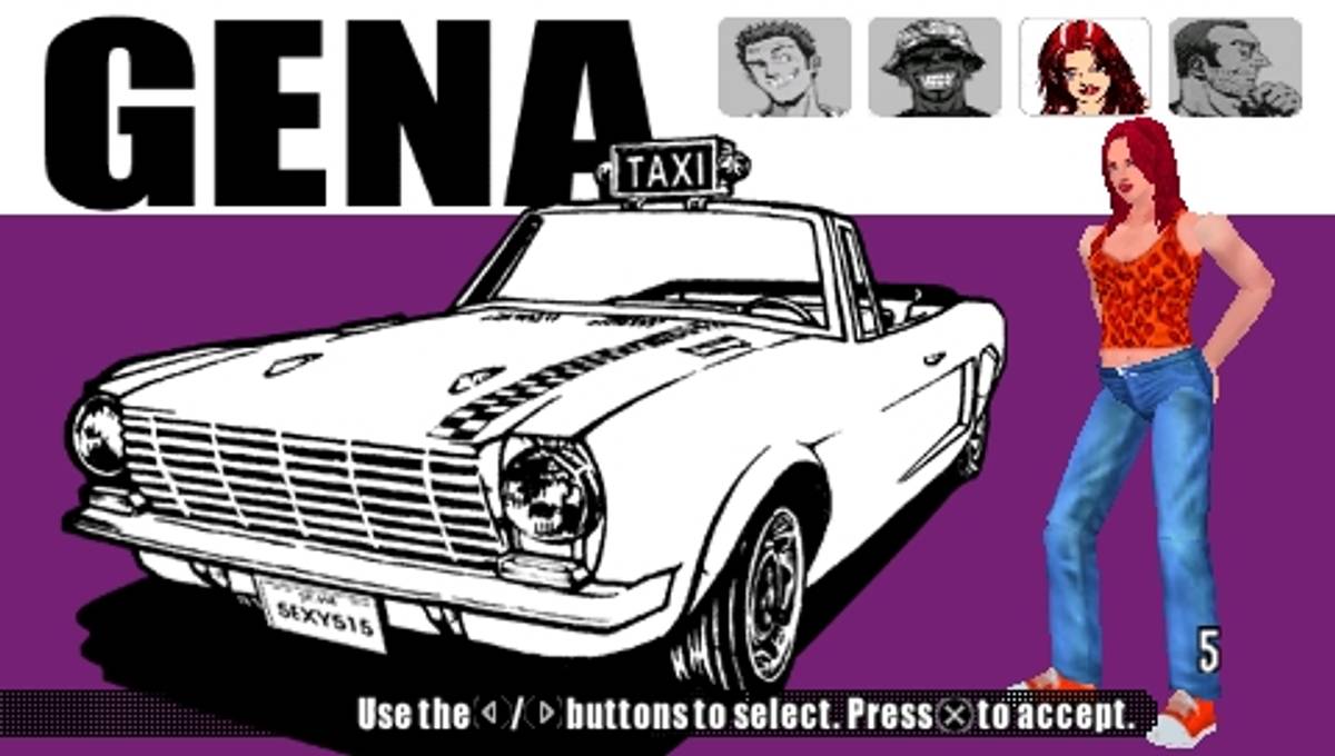 Crazy Taxi: Fare Wars ISO - PSP screenshot 9