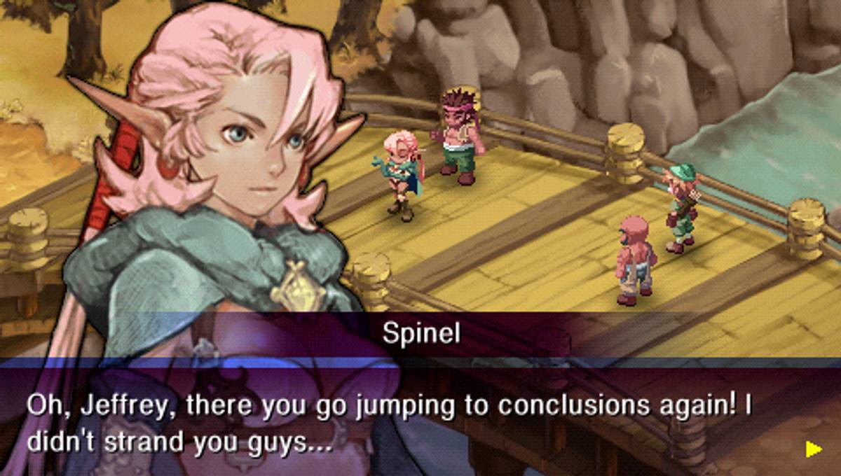 Crimson Gem Saga ISO - PSP screenshot 3