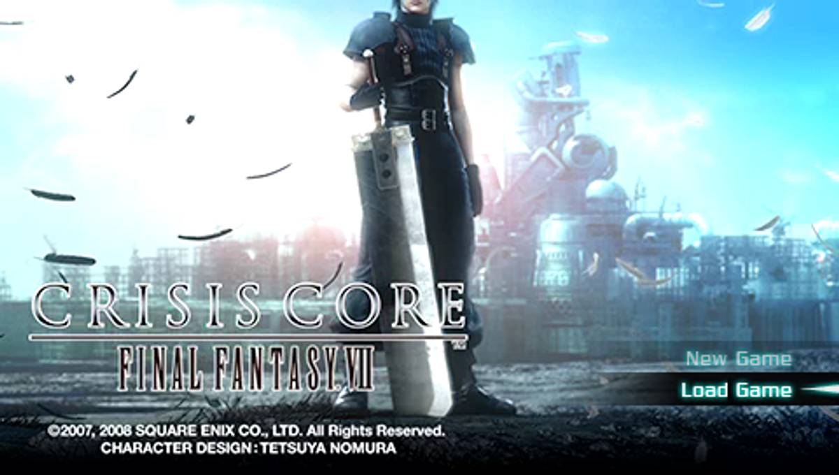 Crisis Core: Final Fantasy VII ISO - PSP screenshot 1