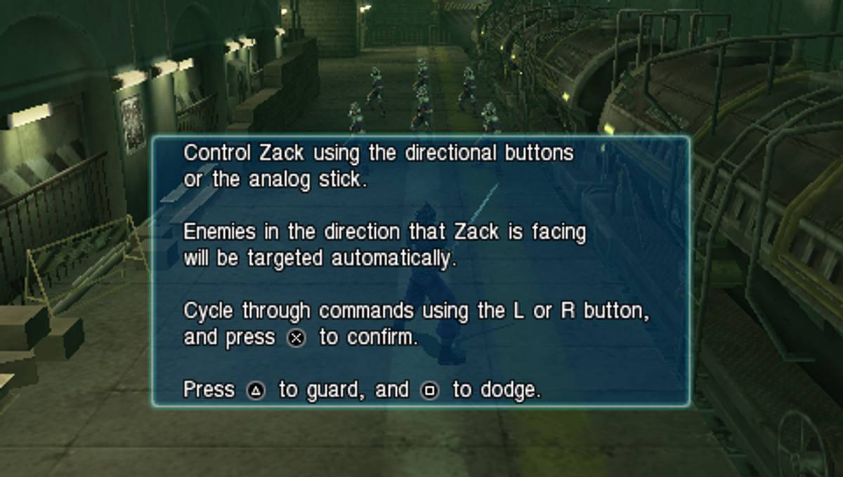 Crisis Core: Final Fantasy VII ISO - PSP screenshot 2