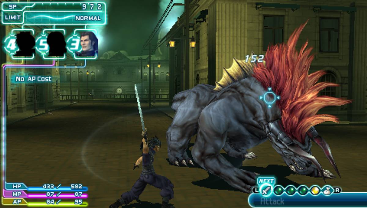 Crisis Core: Final Fantasy VII ISO - PSP screenshot 4