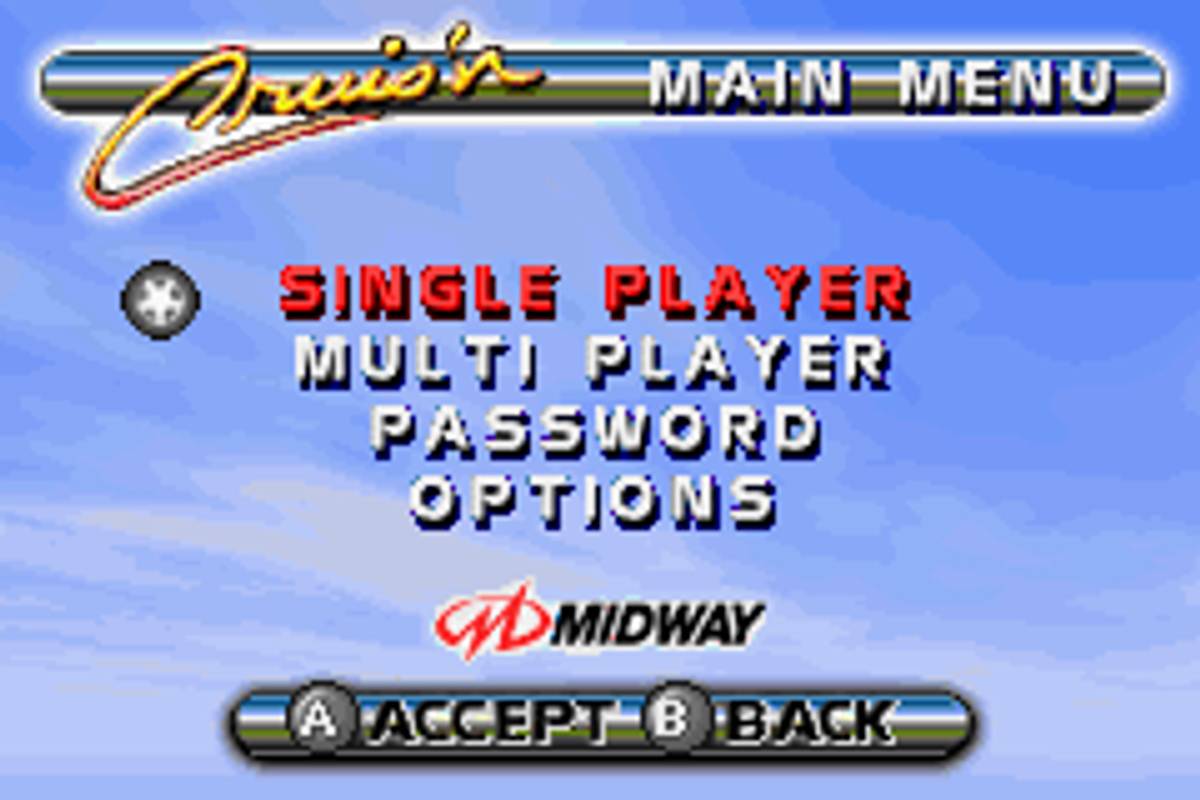 Cruis'n Velocity ROM - GBA screenshot 2