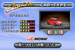 Cruis'n Velocity ROM - GBA screenshot 3