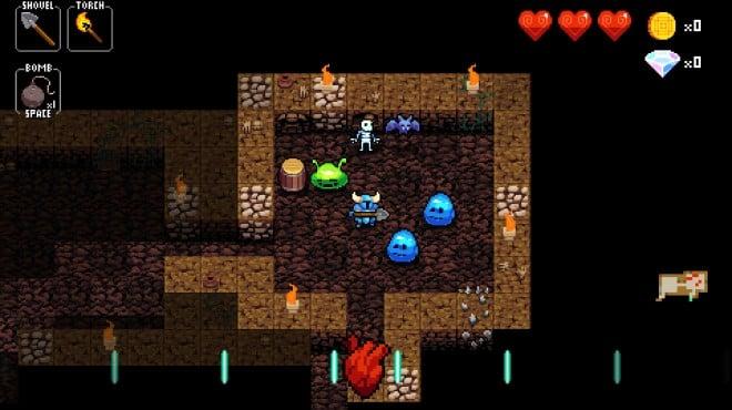 Crypt of the NecroDancer Shovel Knight Character-TENOKE screenshot 2