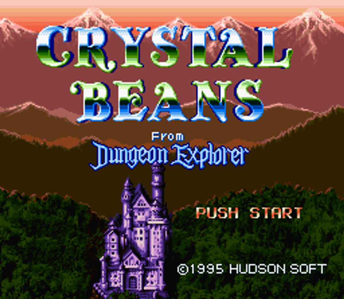 Crystal Beans from Dungeon Explorer ROM - SNES screenshot 1