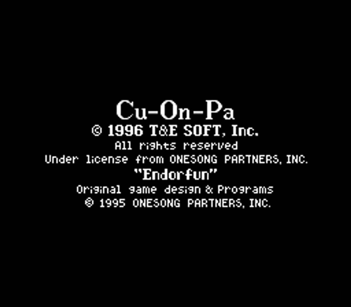 Cu-On-Pa SFC ROM - SNES screenshot 2