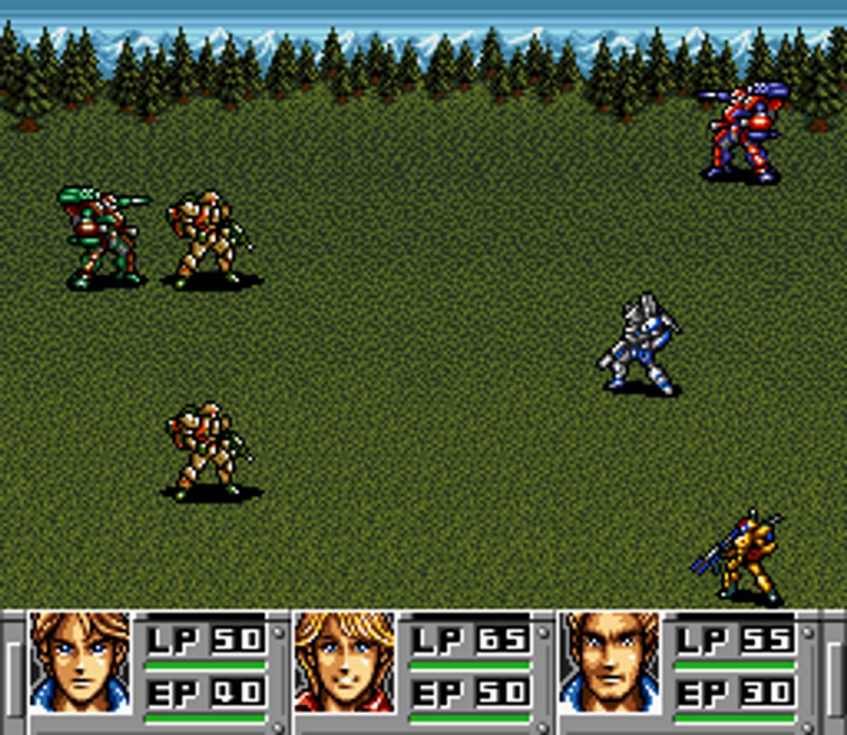 Cyber Knight II: Chikyū Teikoku no Yabō ROM - SNES screenshot 10