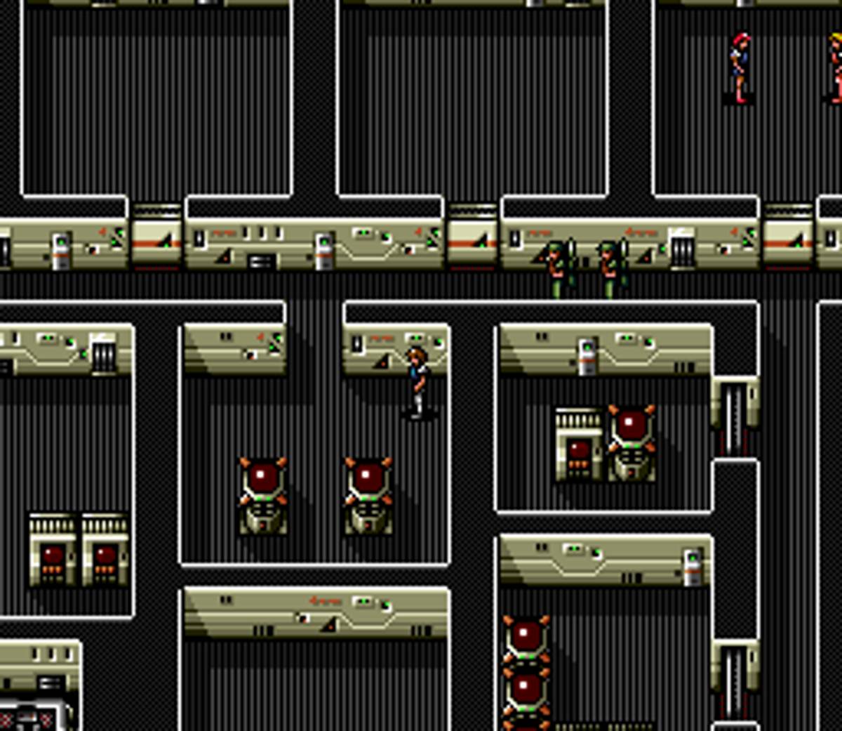 Cyber Knight II: Chikyū Teikoku no Yabō ROM - SNES screenshot 8