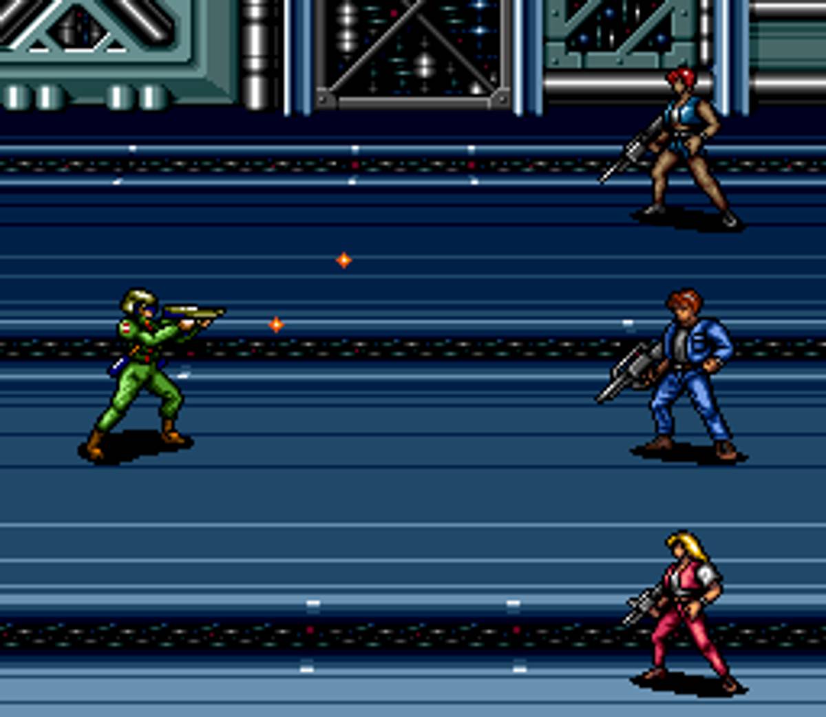 Cyber Knight II: Chikyū Teikoku no Yabō ROM - SNES screenshot 9