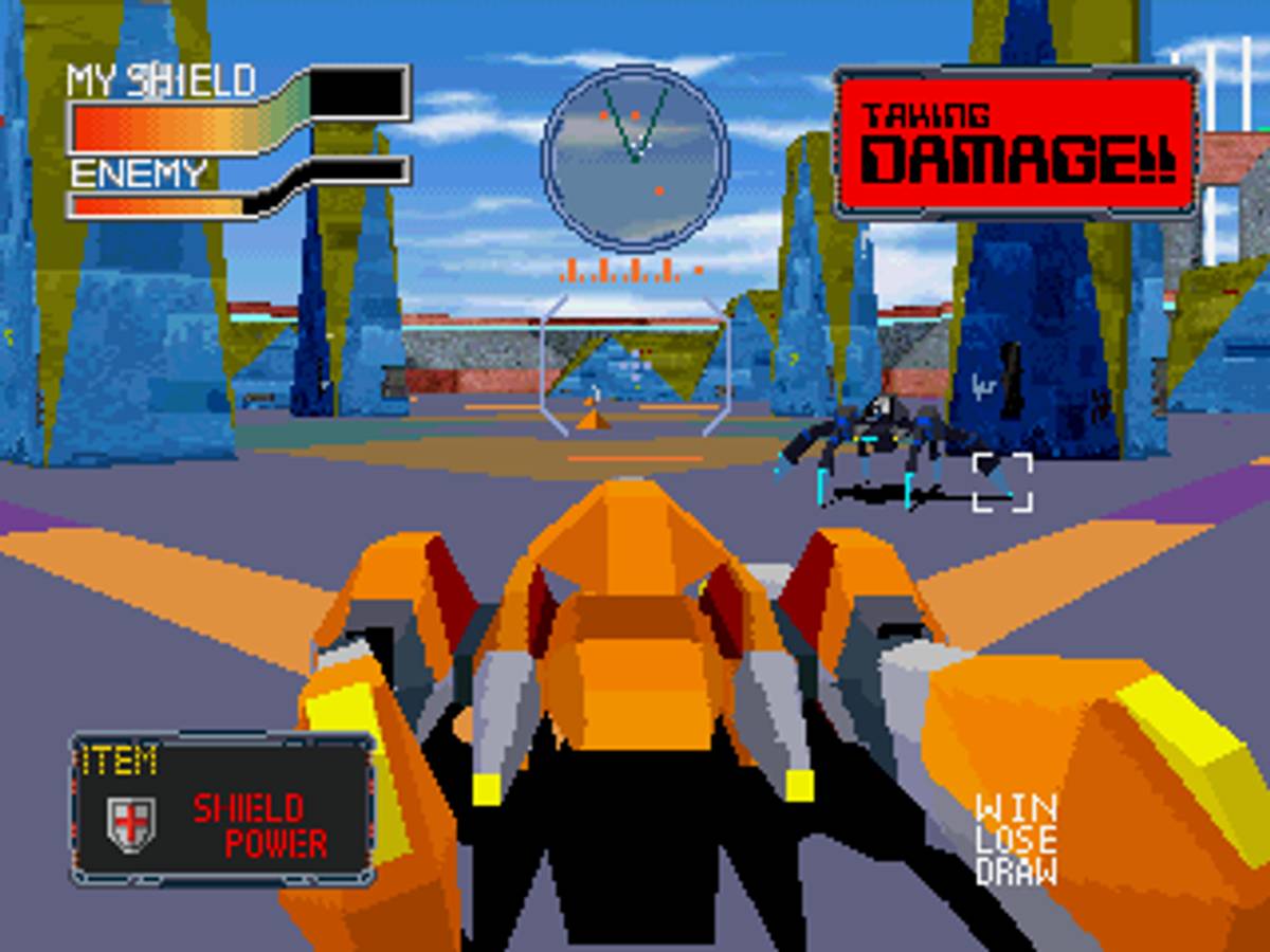 Cyber Sled ISO - PS1 screenshot 10