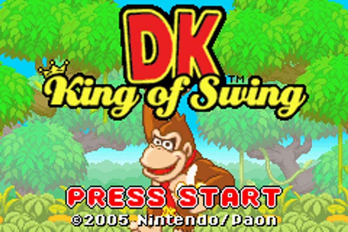 DK: King of Swing ROM - GBA screenshot 1