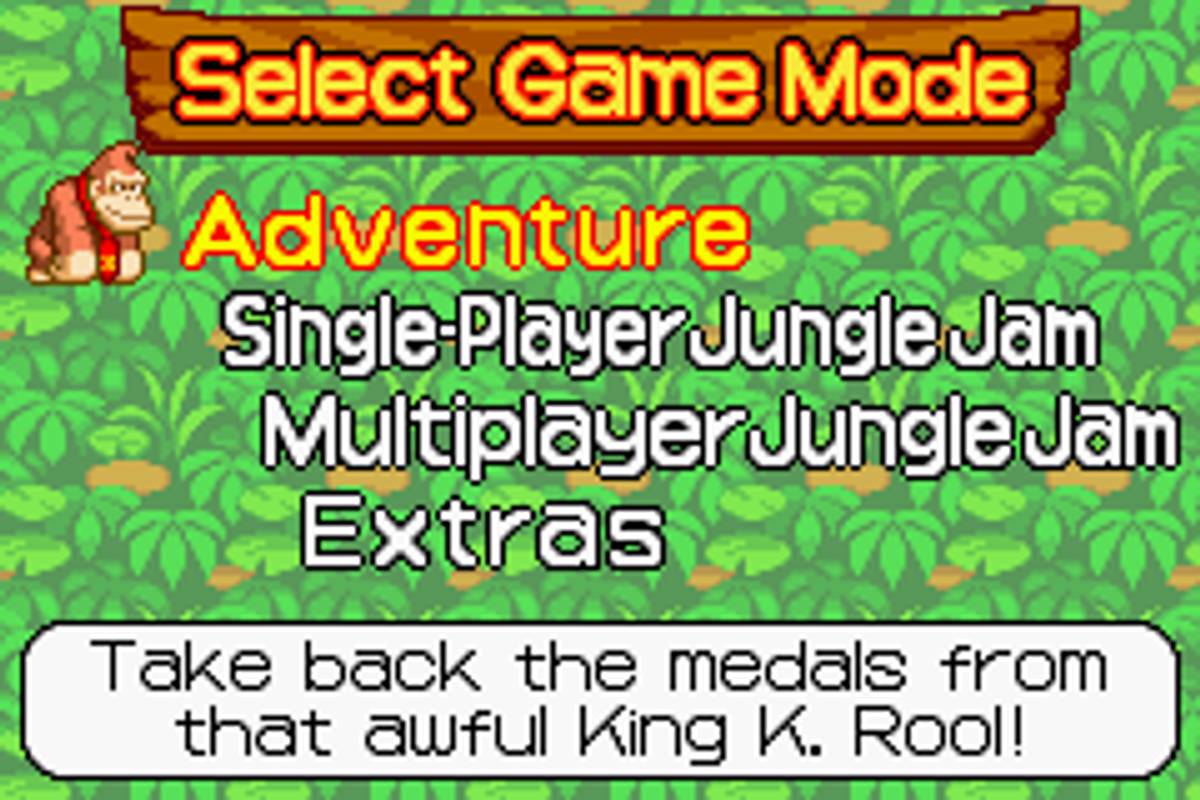 DK: King of Swing ROM - GBA screenshot 3