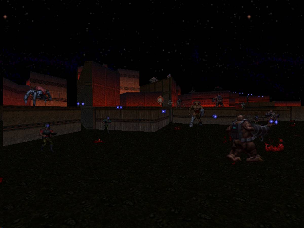 DOOM 64 ROM - N64 screenshot 1