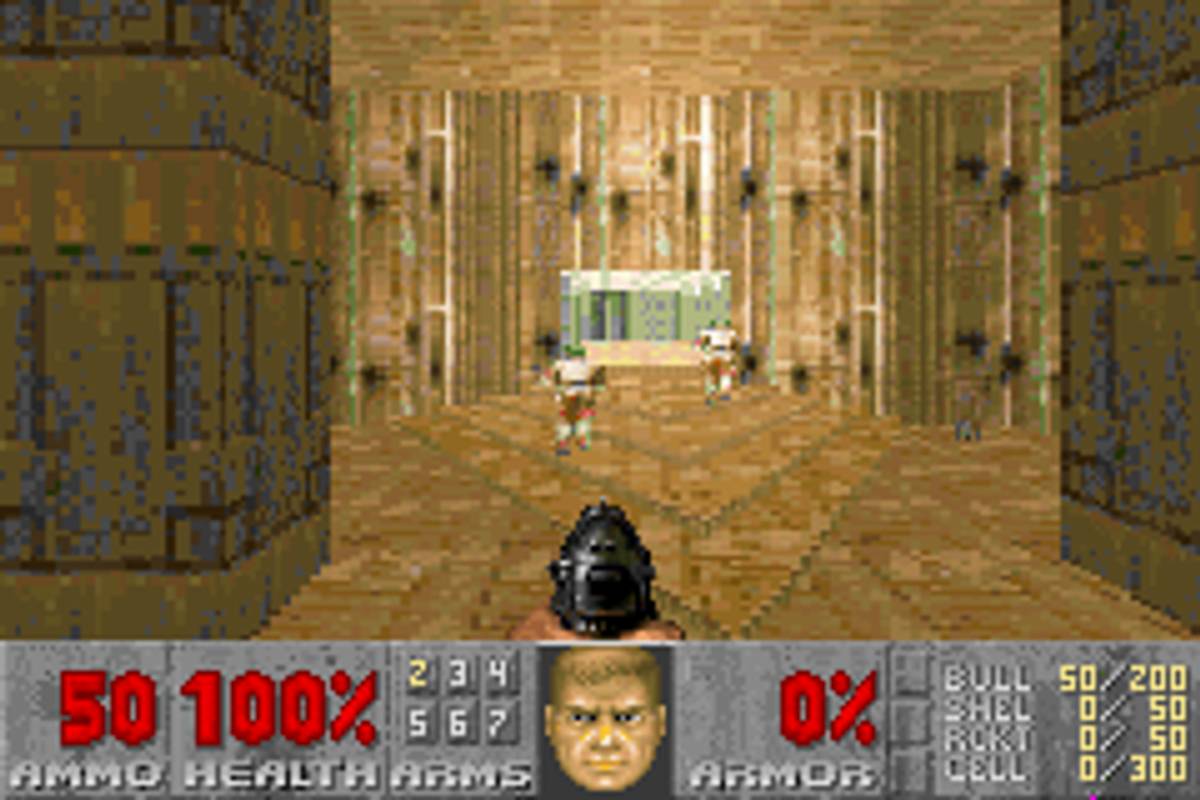 DOOM II ROM - GBA screenshot 3