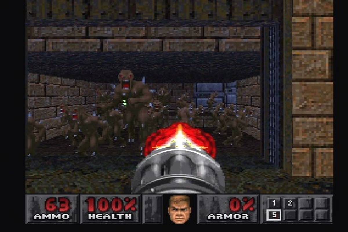 DOOM ISO - PS1 screenshot 10