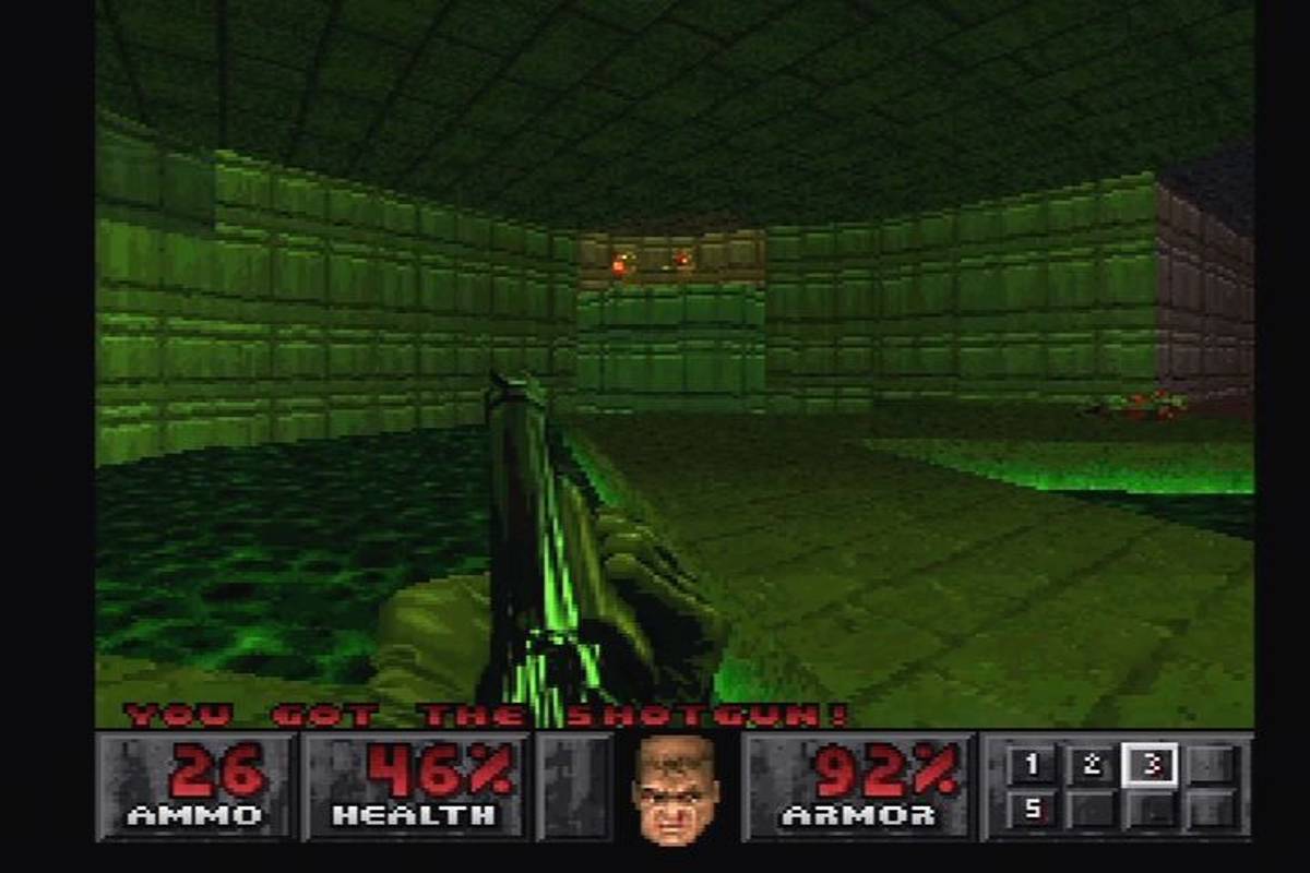 DOOM ISO - PS1 screenshot 5