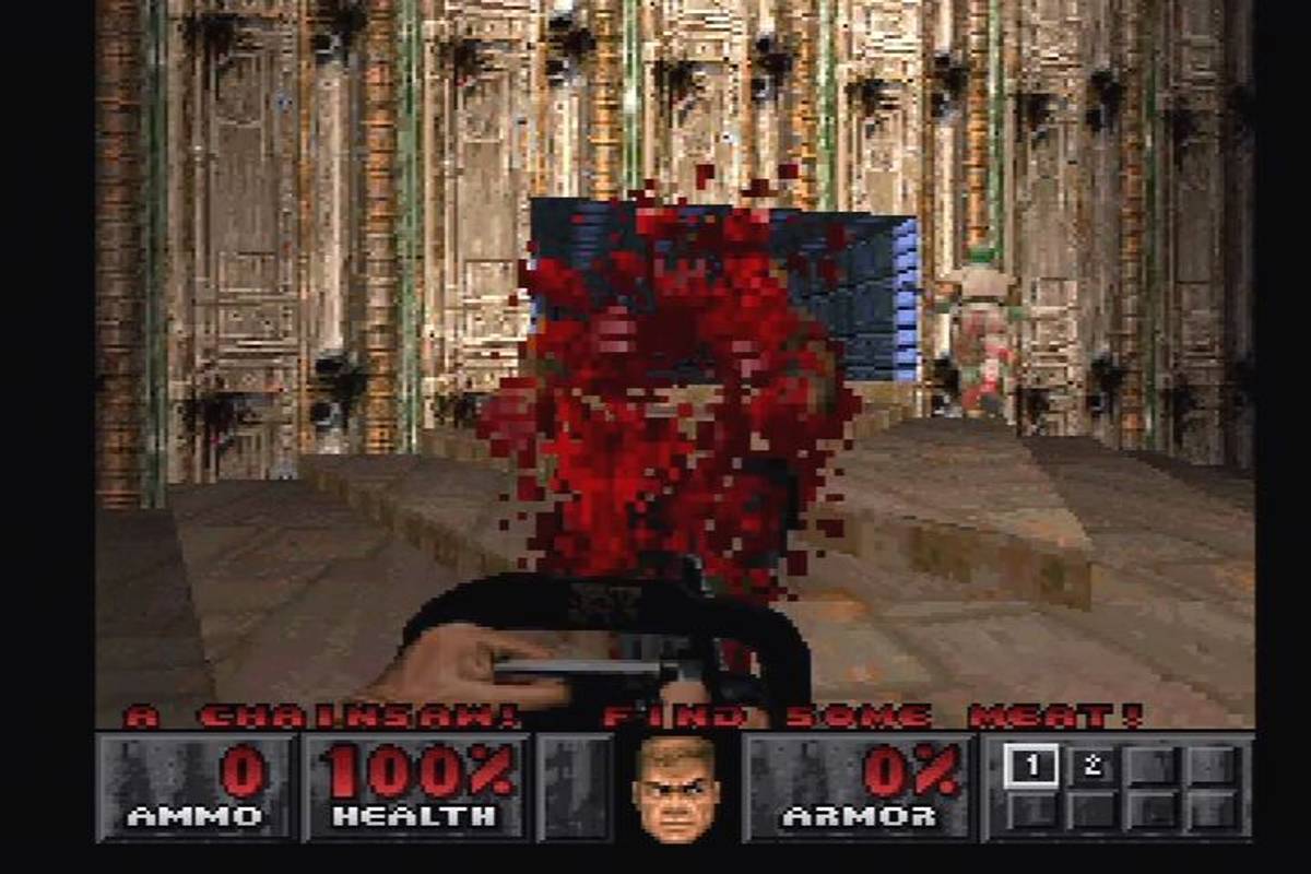 DOOM ISO - PS1 screenshot 9