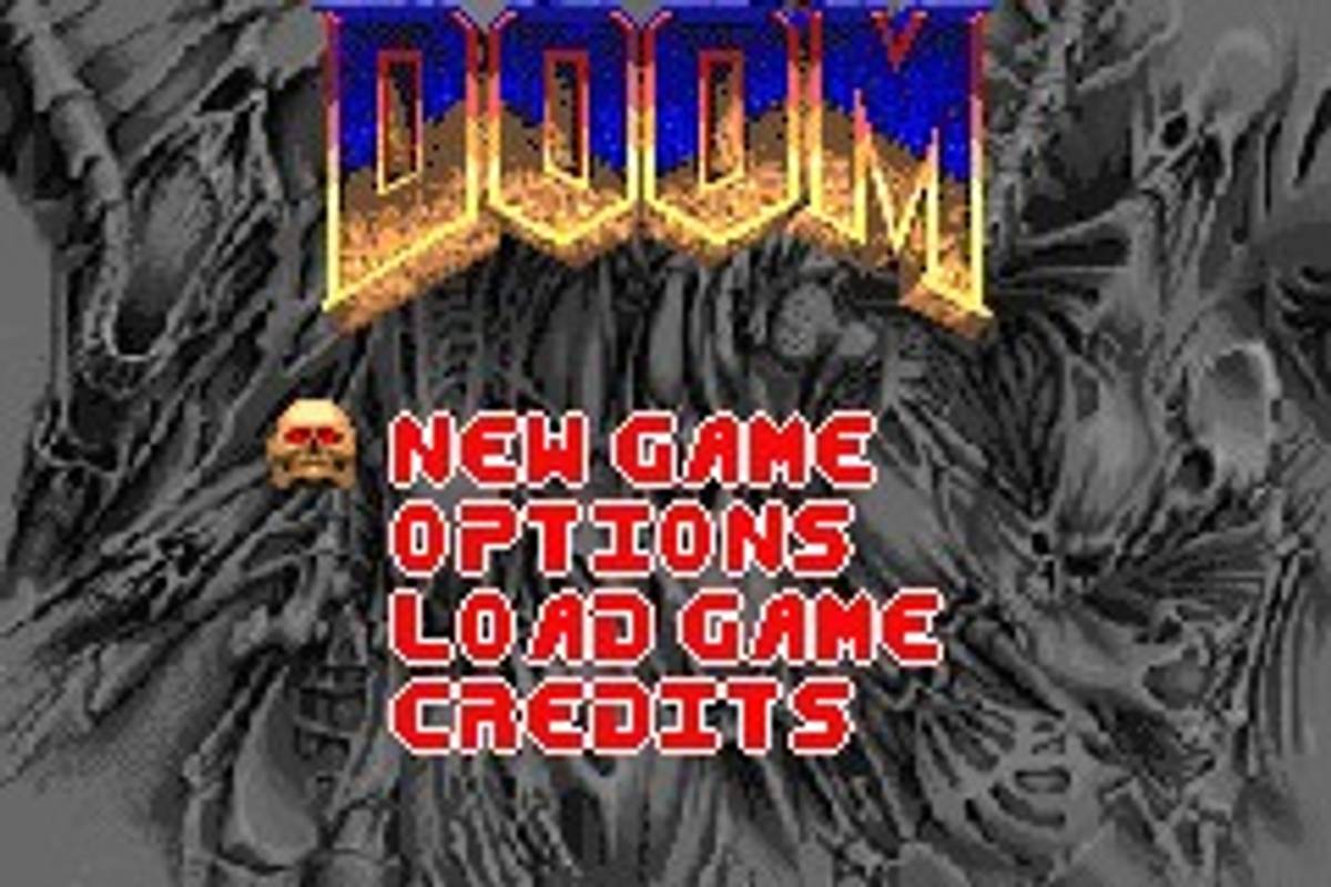 DOOM ROM - GBA screenshot 2