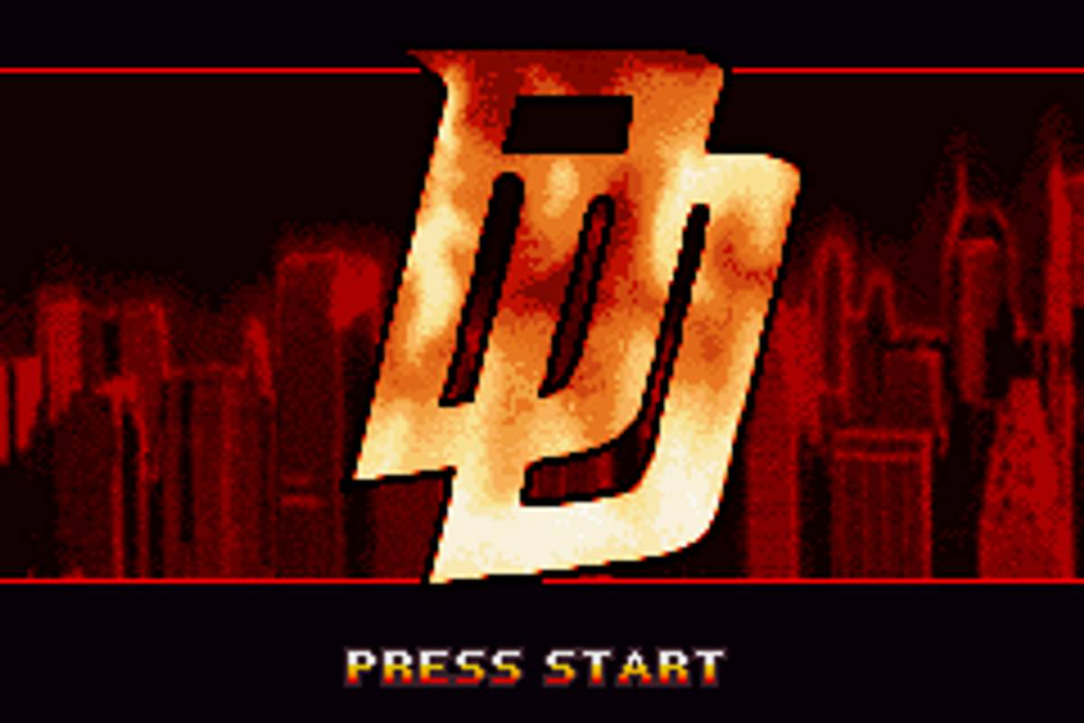 Daredevil ROM - GBA screenshot 1