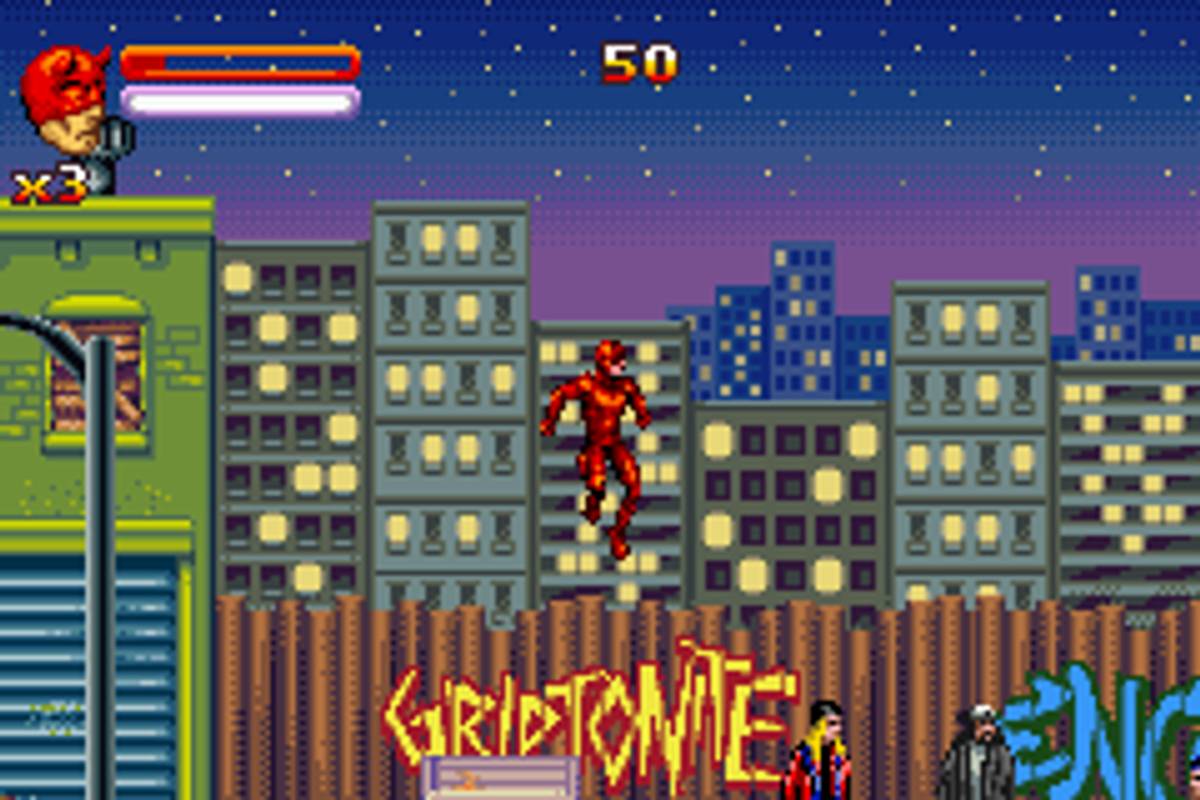 Daredevil ROM - GBA screenshot 3