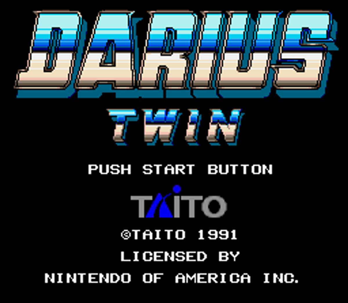 Darius Twin ROM - SNES screenshot 1