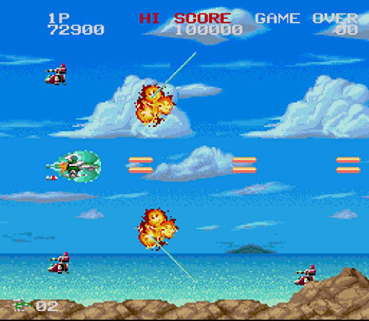 Darius Twin ROM - SNES screenshot 3