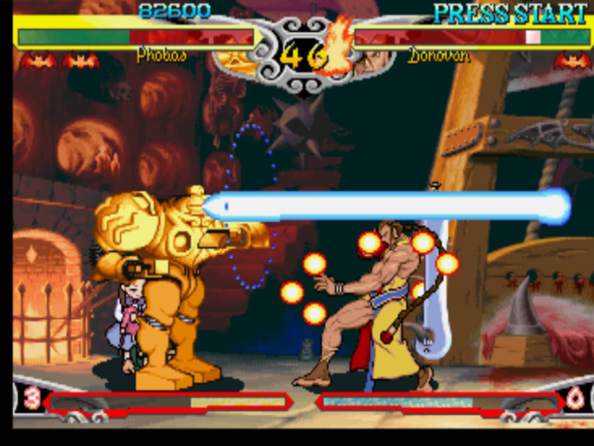 Darkstalkers 3 ISO - PS1 screenshot 10
