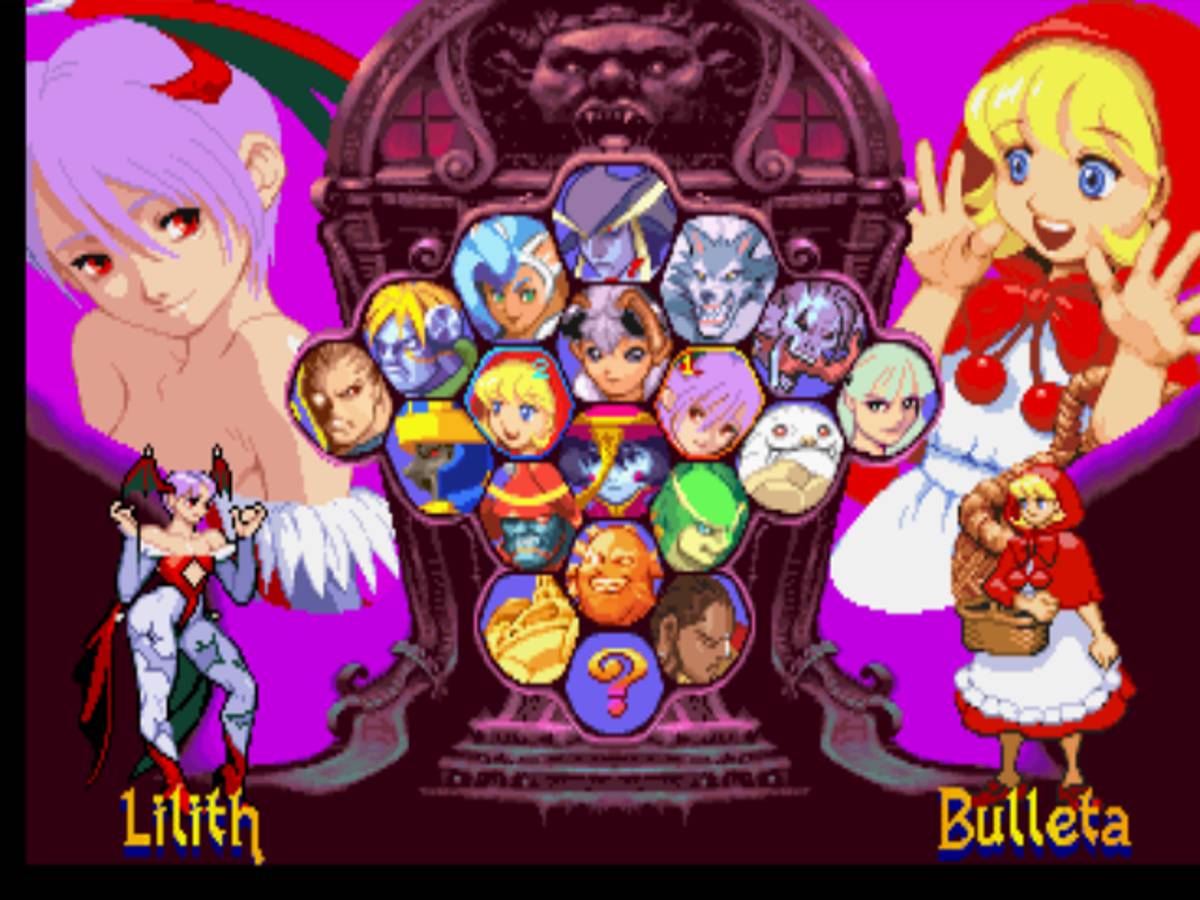 Darkstalkers 3 ISO - PS1 screenshot 3