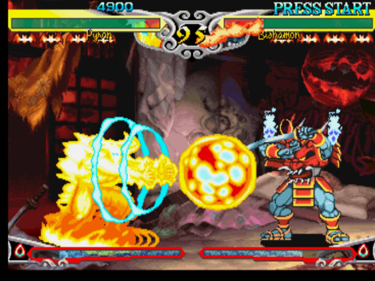 Darkstalkers 3 ISO - PS1 screenshot 9