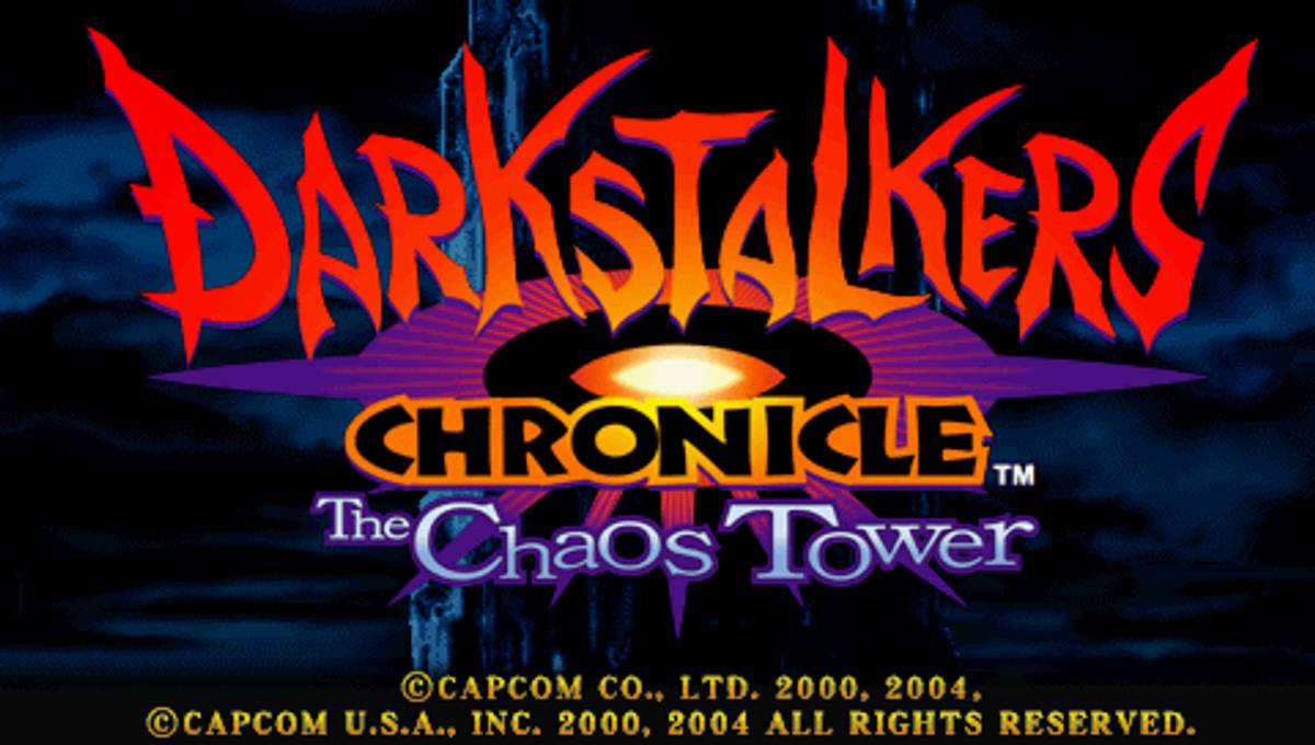Darkstalkers Chronicle: The Chaos Tower ISO - PSP screenshot 1