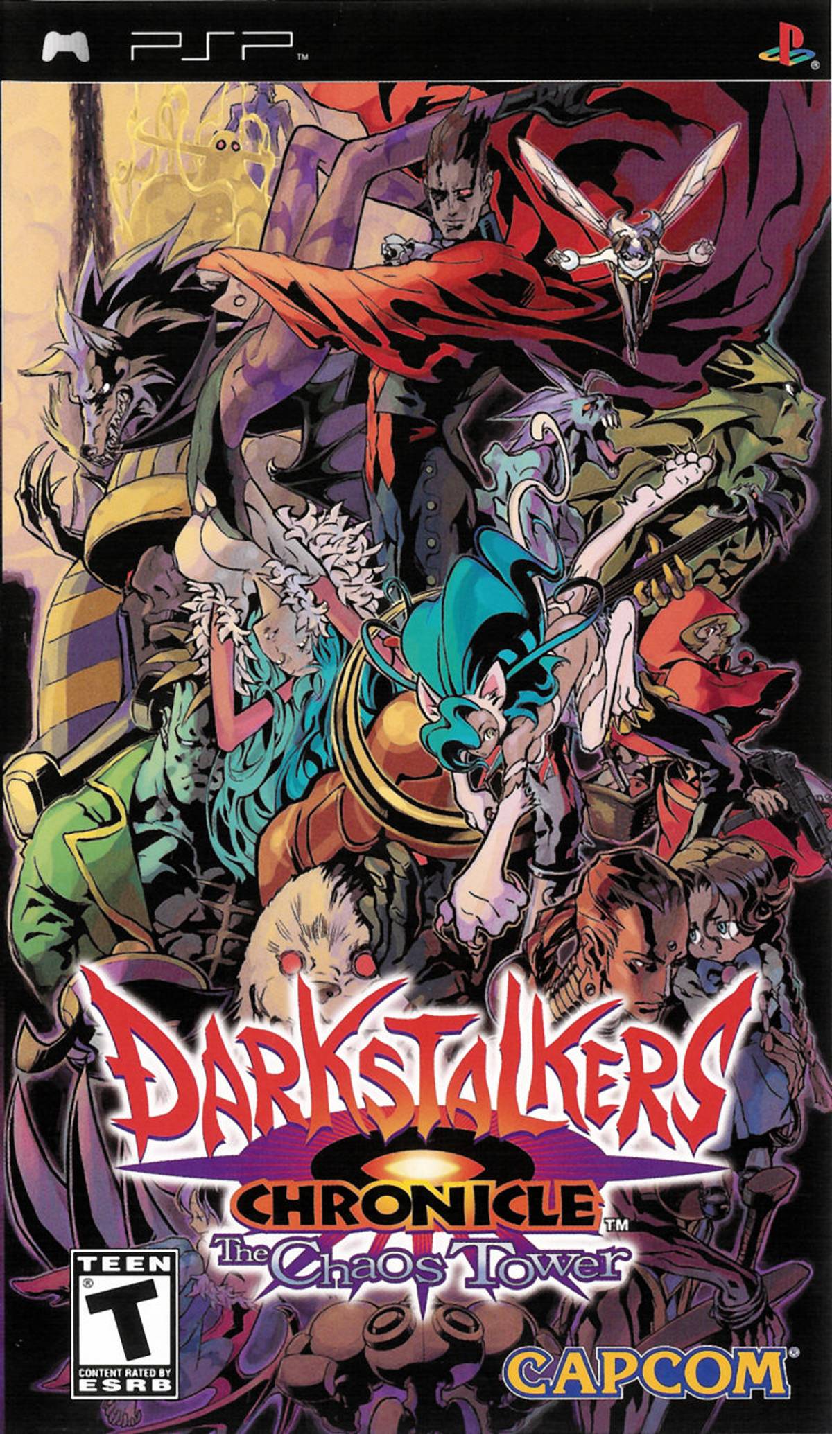 Download Torrent Darkstalkers Chronicle: The Chaos Tower ISO – PSP