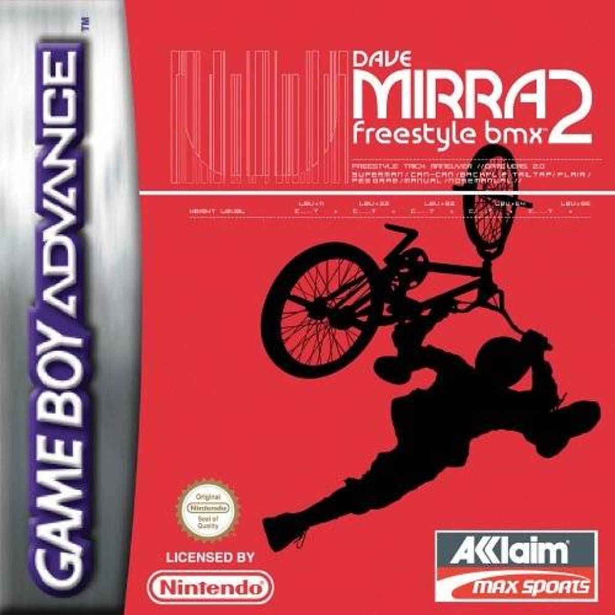 Download Torrent Dave Mirra Freestyle BMX 2 ROM – GBA