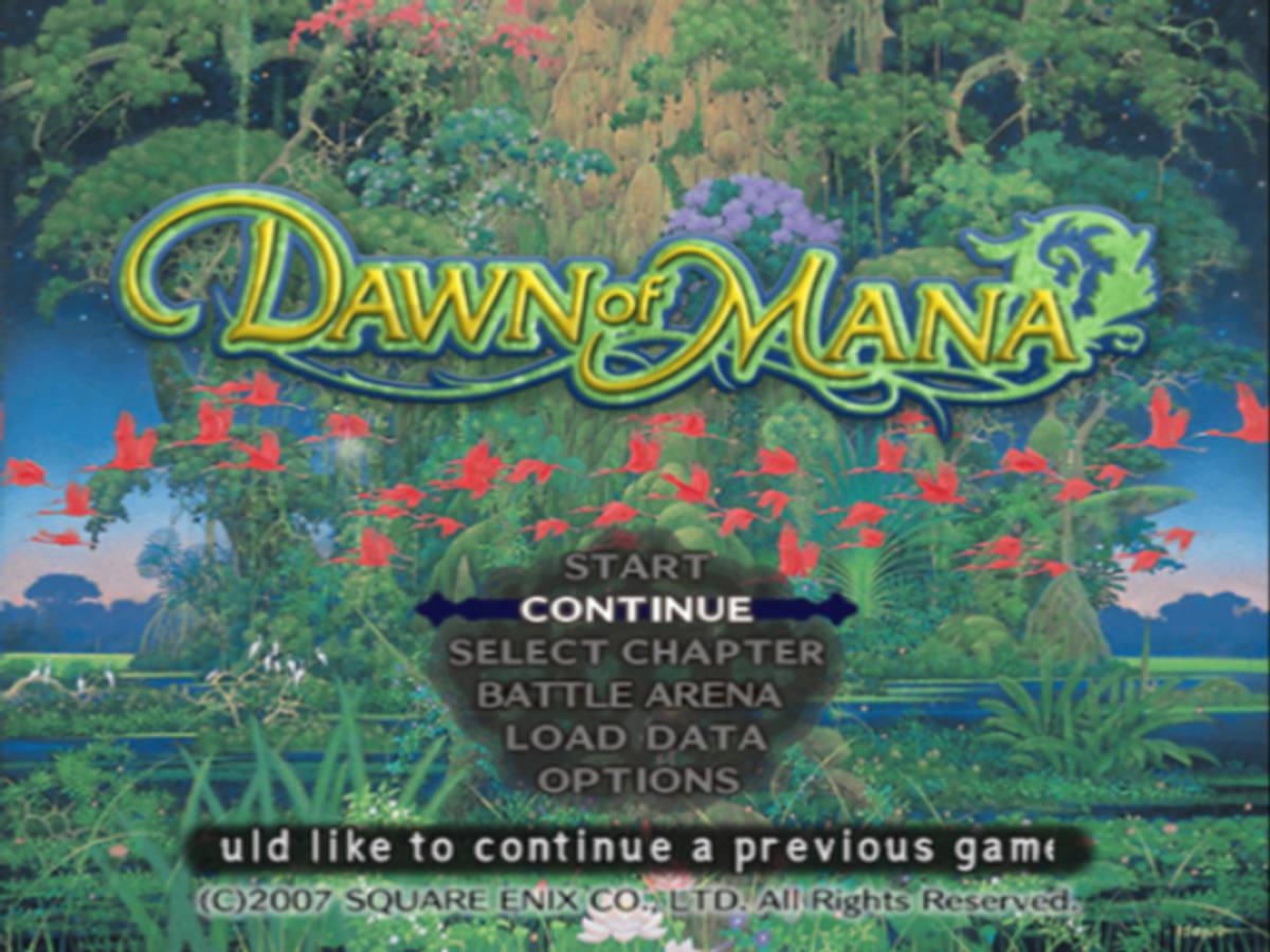 Dawn of Mana ISO - PS2 screenshot 1