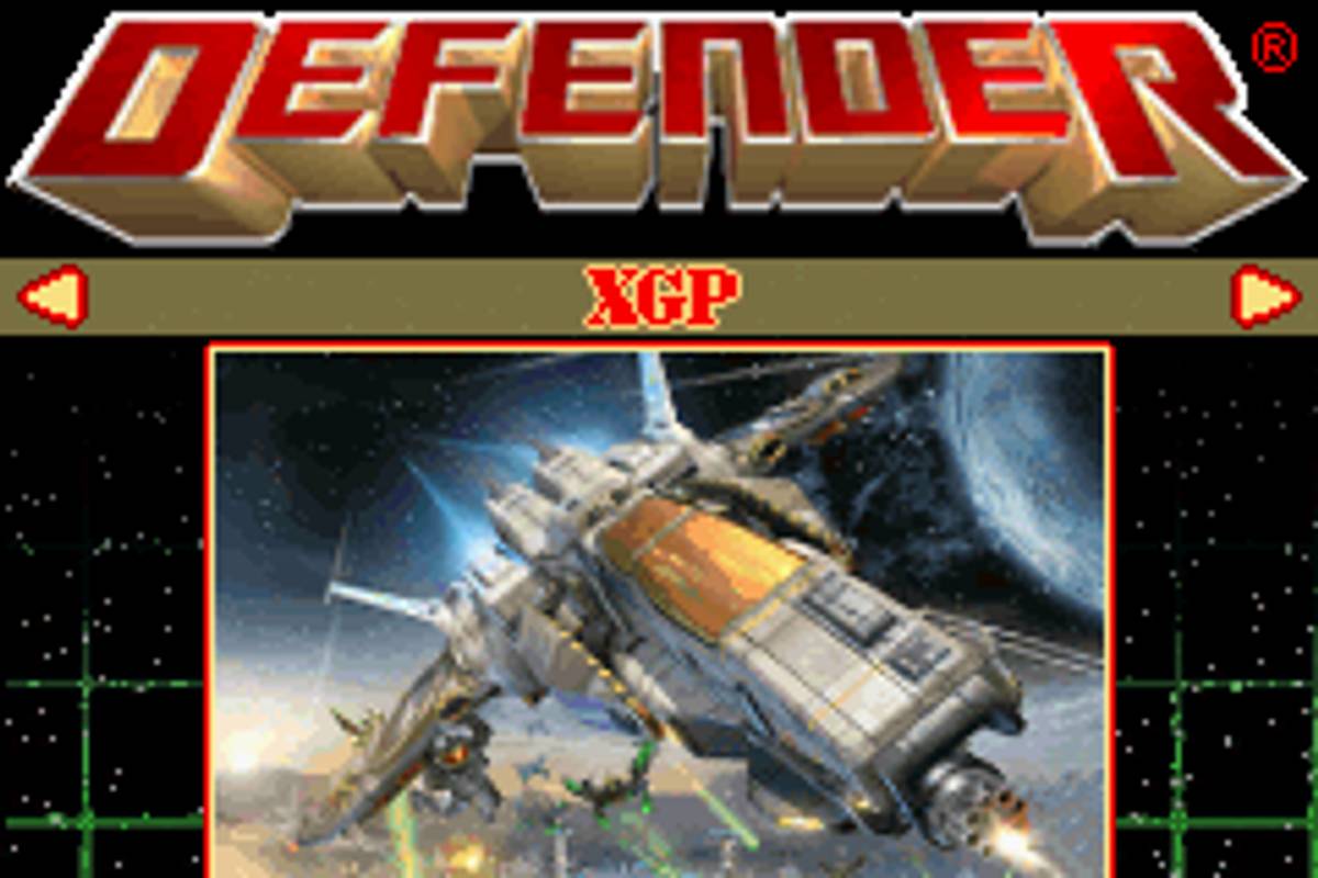 Defender ROM - GBA screenshot 2