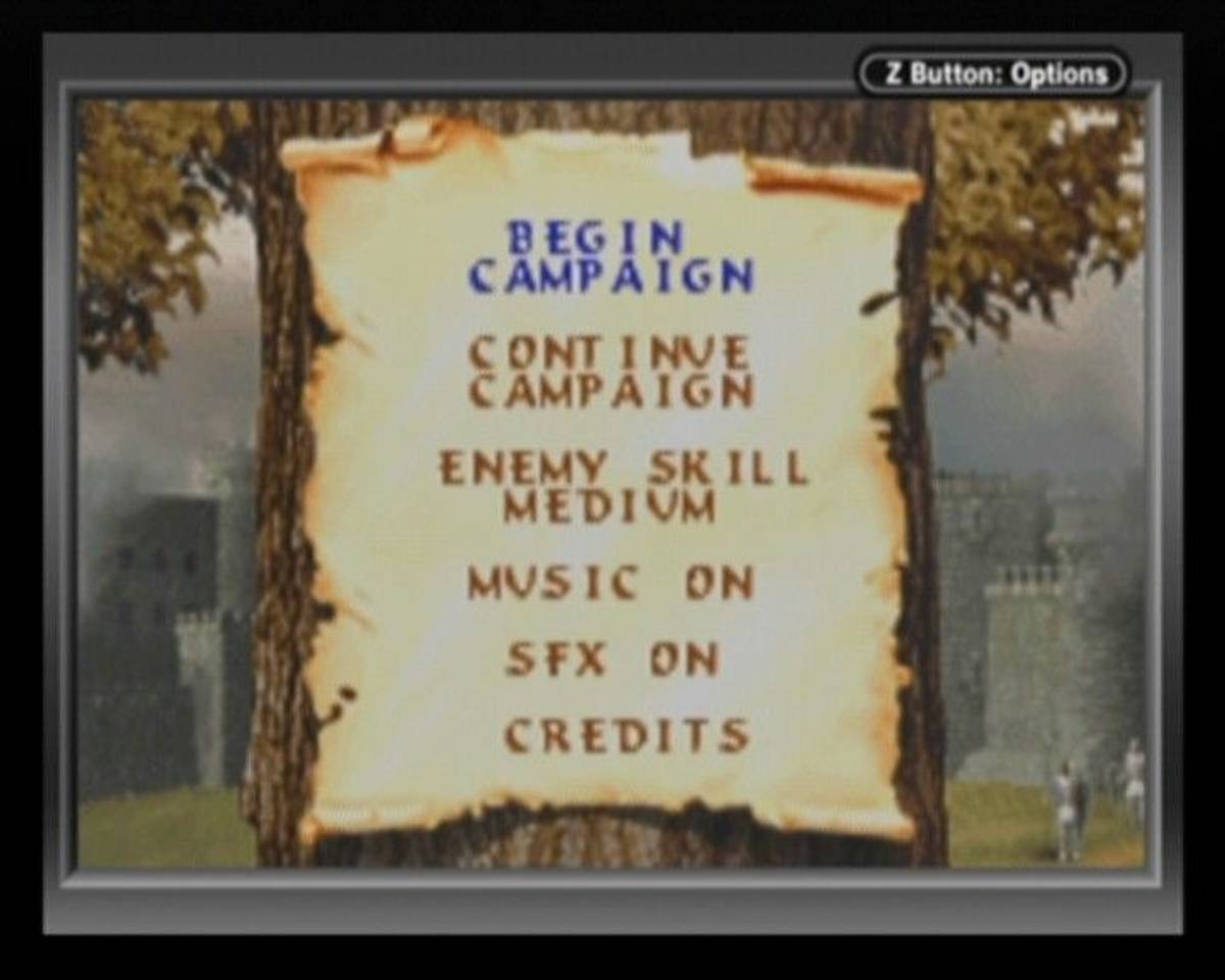 Defender of the Crown ROM - GBA screenshot 2