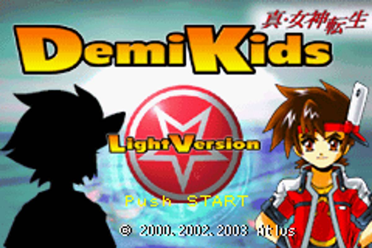 DemiKids: Light Version ROM - GBA screenshot 1