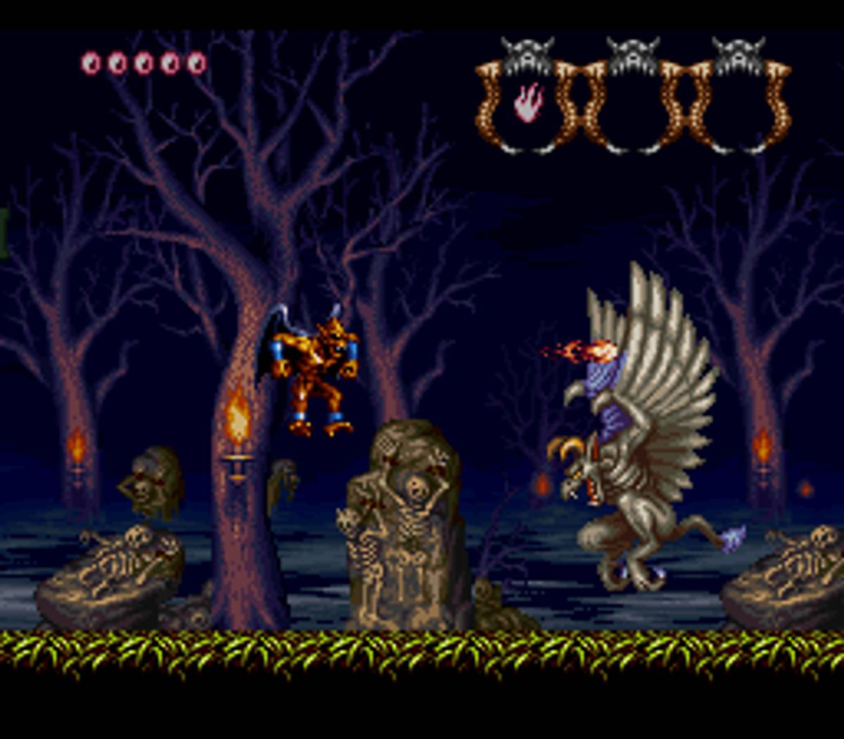 Demon's Crest ROM - SNES screenshot 7