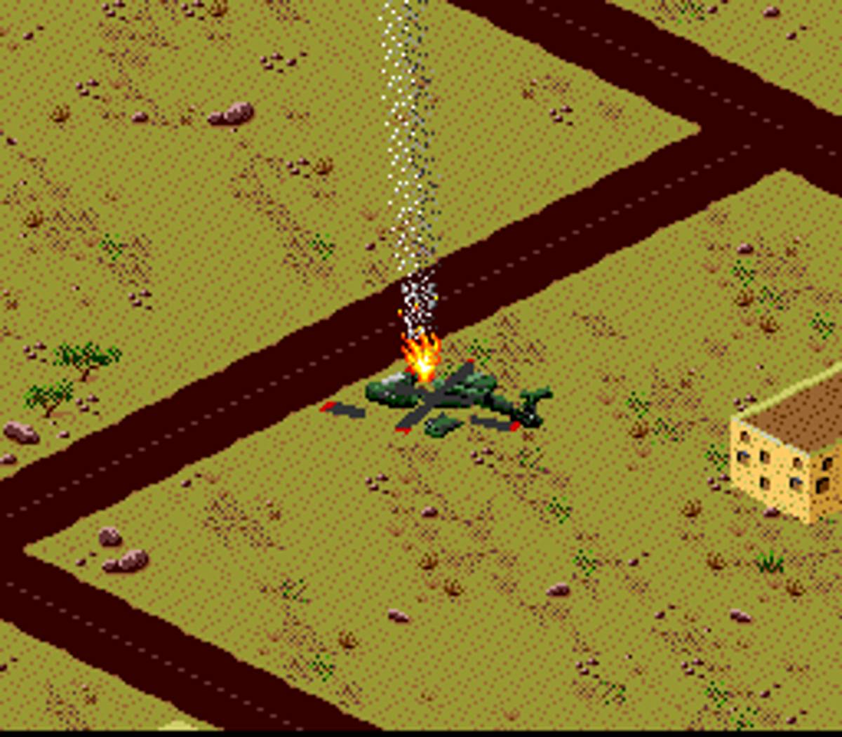 Desert Strike: Return to the Gulf ROM - SNES screenshot 10