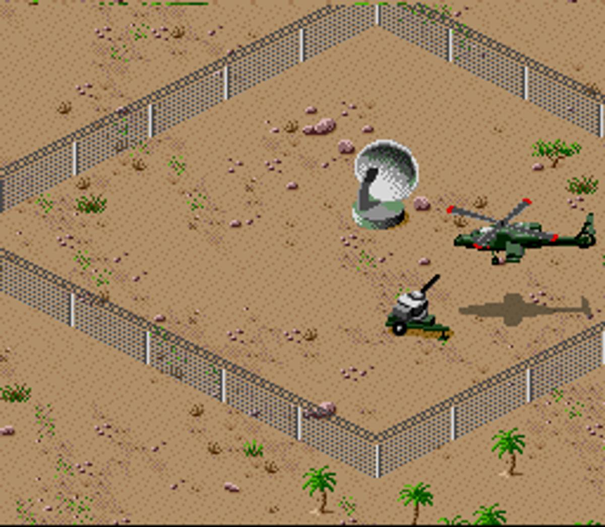 Desert Strike: Return to the Gulf ROM - SNES screenshot 2