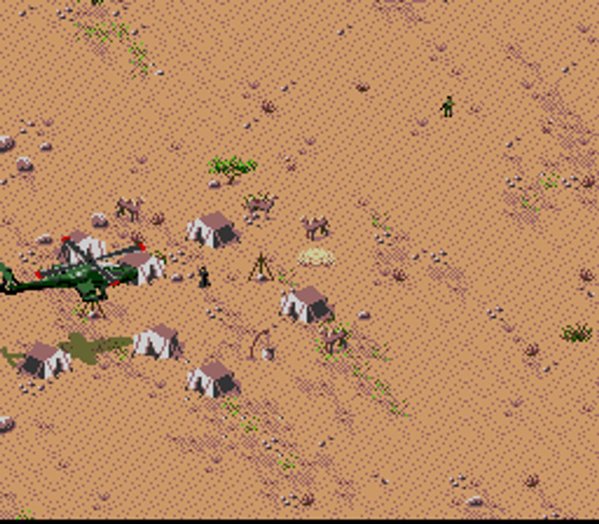 Desert Strike: Return to the Gulf ROM - SNES screenshot 9